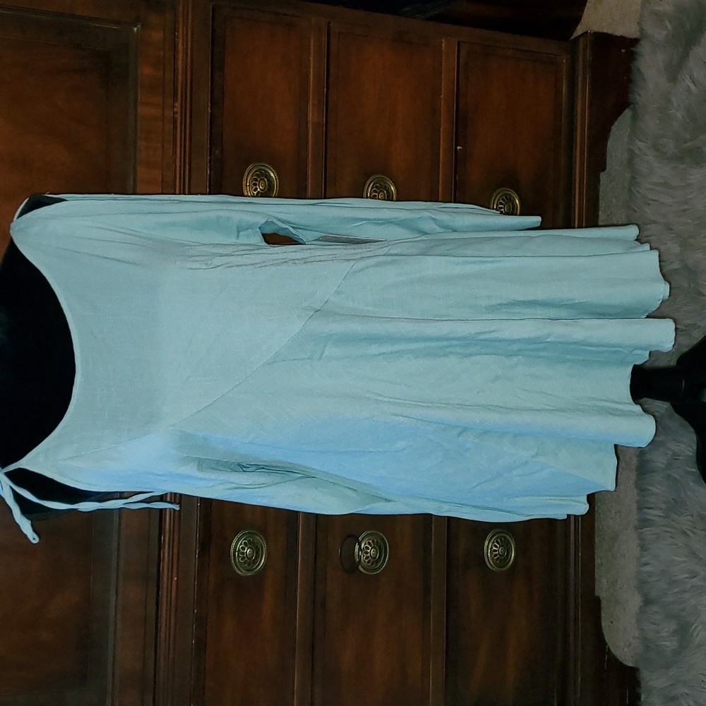 Free people mint color dress, XS
